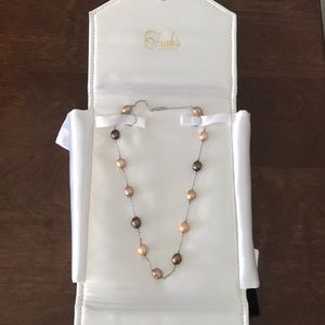 Honora Chocolate Pearl Sterling Silver Necklace